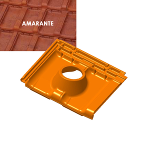 TUILE A DOUILLE RESIDENCE Ø150 AMARANTE FIN